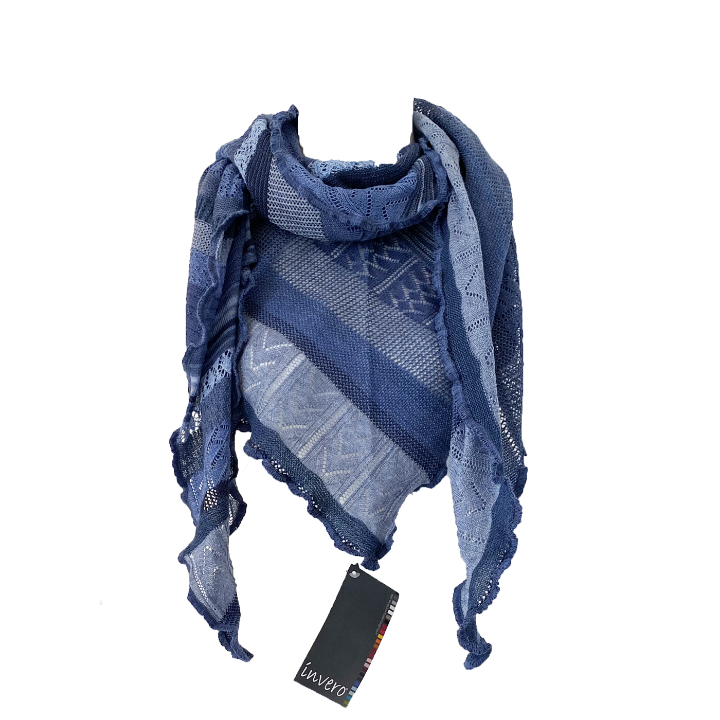 garn maskine Frost Invero Merino uld sjal - tørklæde *Kyra Jeans* et lækkert tørklæde
