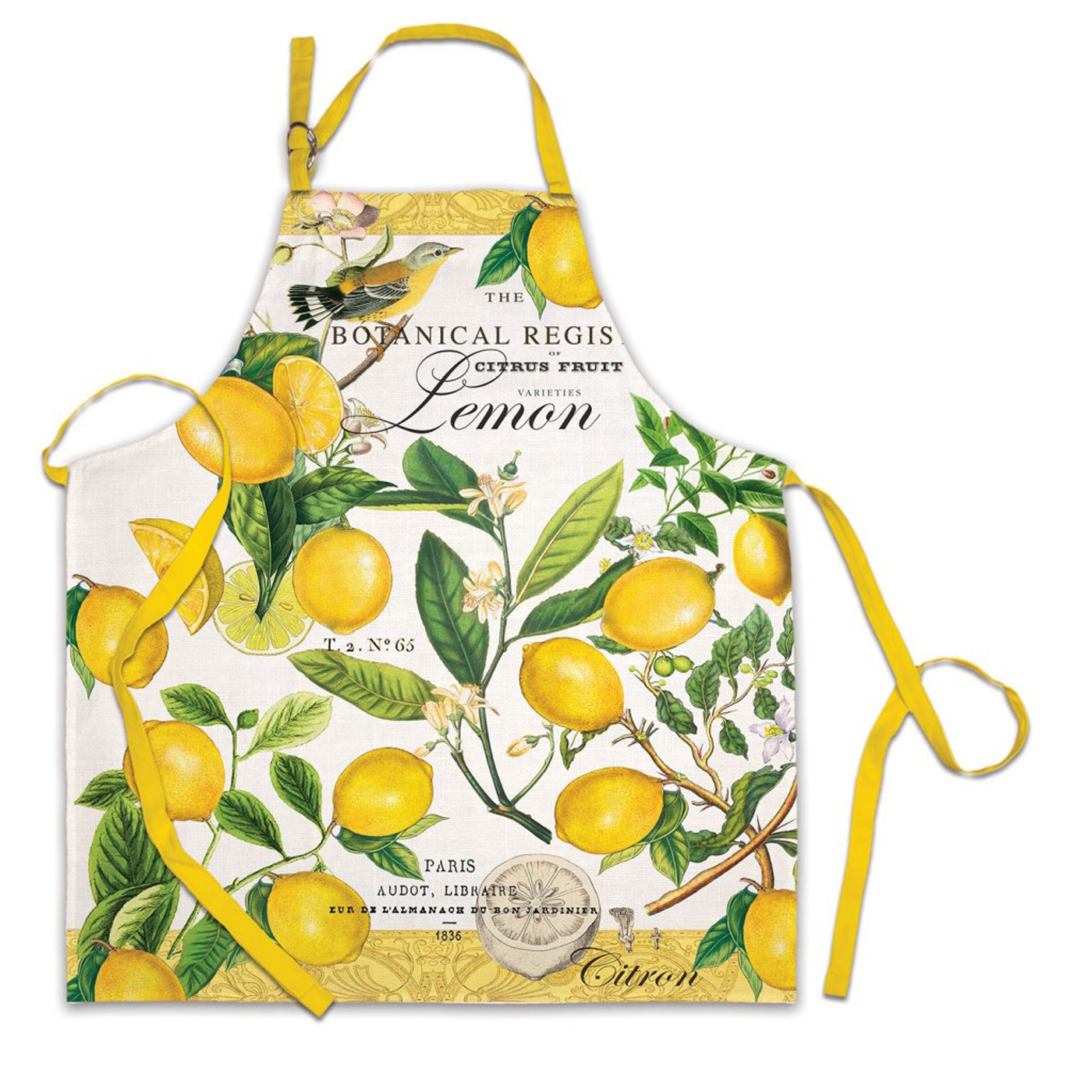 Michel Design Works Forklæde med dejlige modne citroner - Lemon Basil