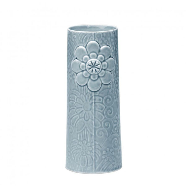 Dottir Pipanella vase "Stor Flower blågrå"