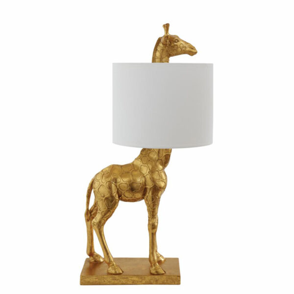 Bloomingville bordlampe "Giraf" guld