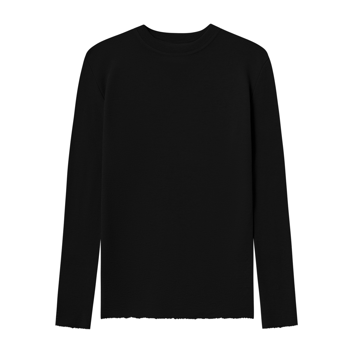Blusbar bluse øko-tex merino uld "Black 4044"