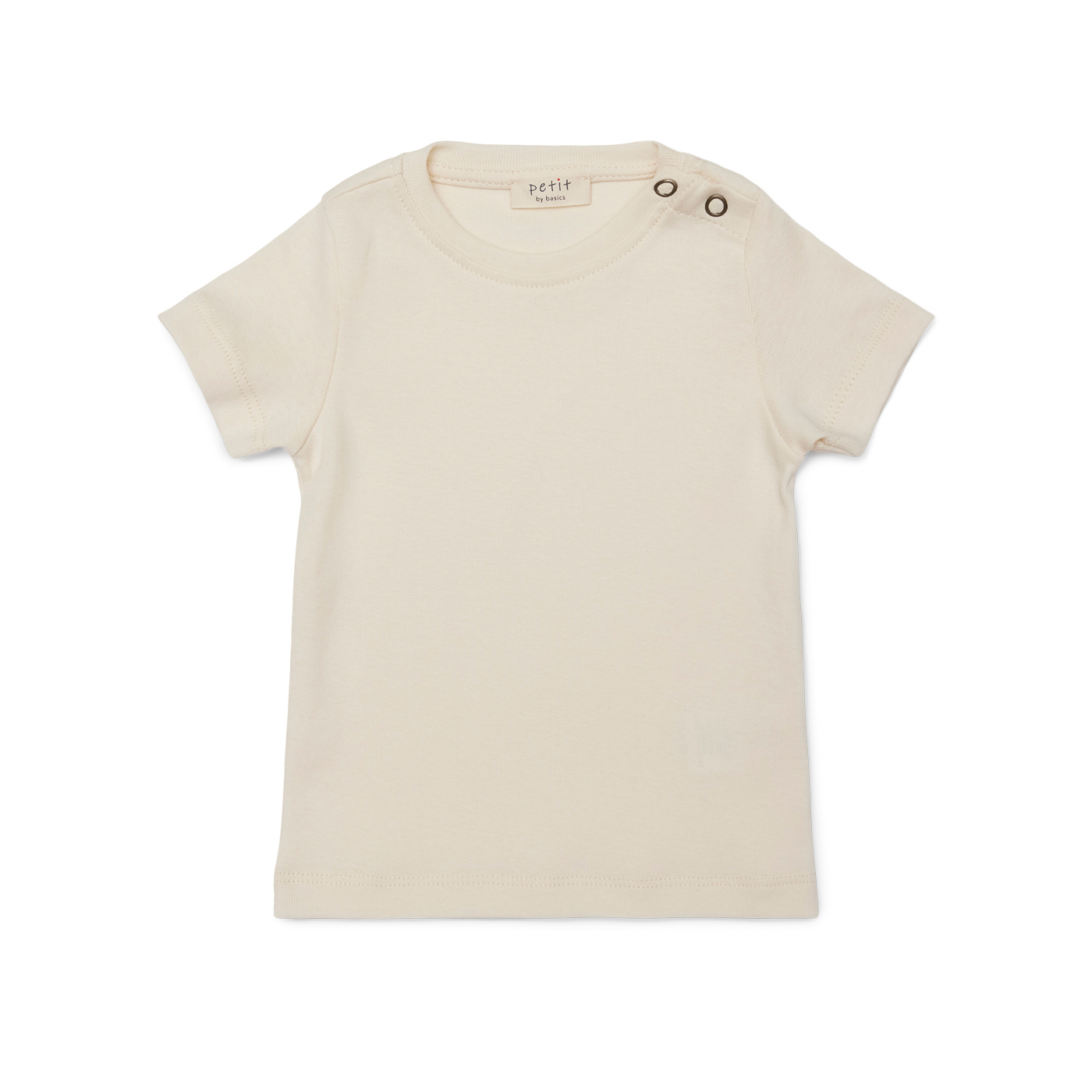 By Basics - Petit T-shirt *Issa* øko-tex Bomuld - Off white