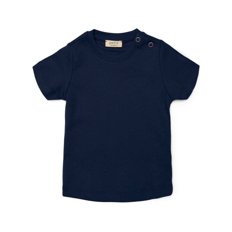 By Basics - Petit T-shirt *Issa* øko-tex Bomuld - Navy blue