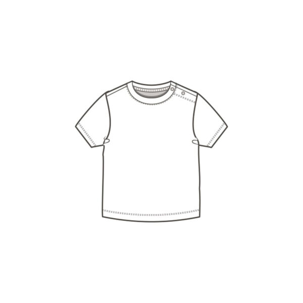 By Basics - Petit T-shirt *Issa* øko-tex Bomuld 1