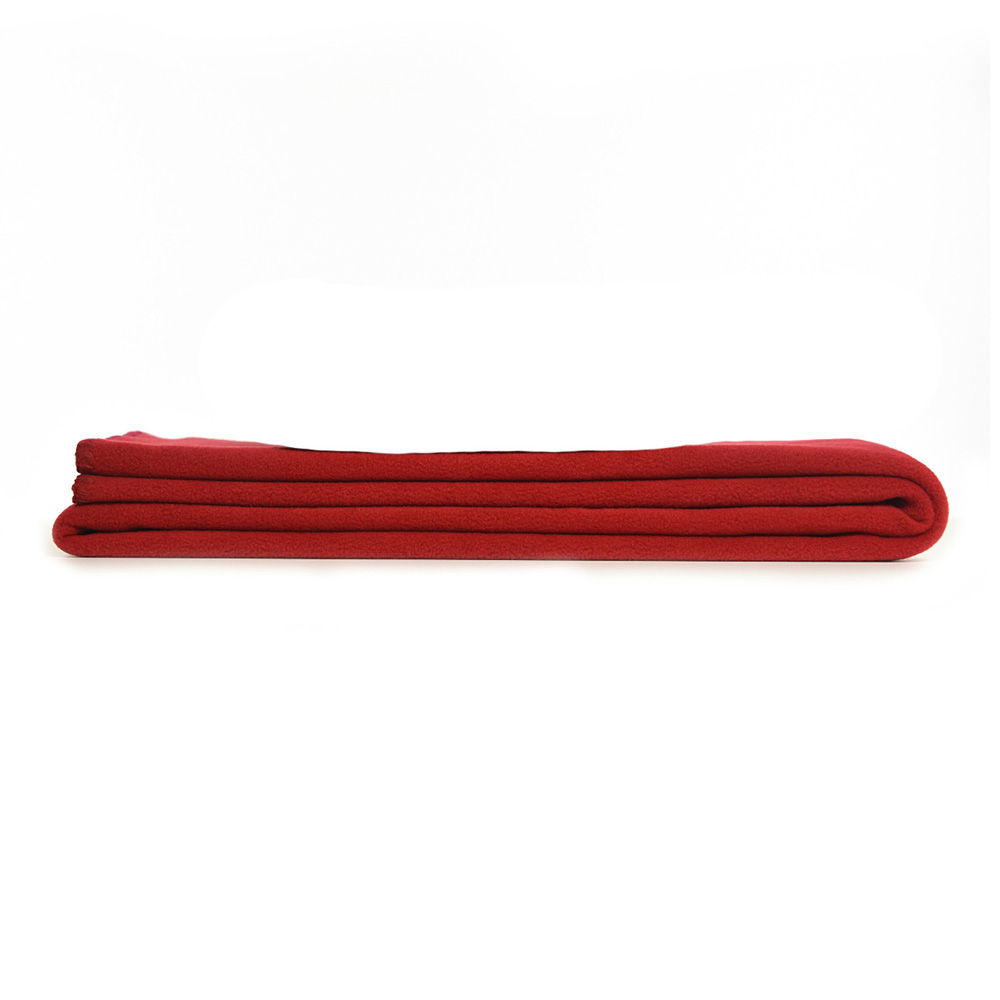 Tweedmill Fleece Plaid-Tæppe i Rød