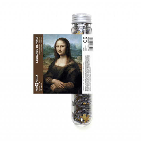 Mini Puslespil Leonardo Da Vinci "Mona Lisa" 150 brikker