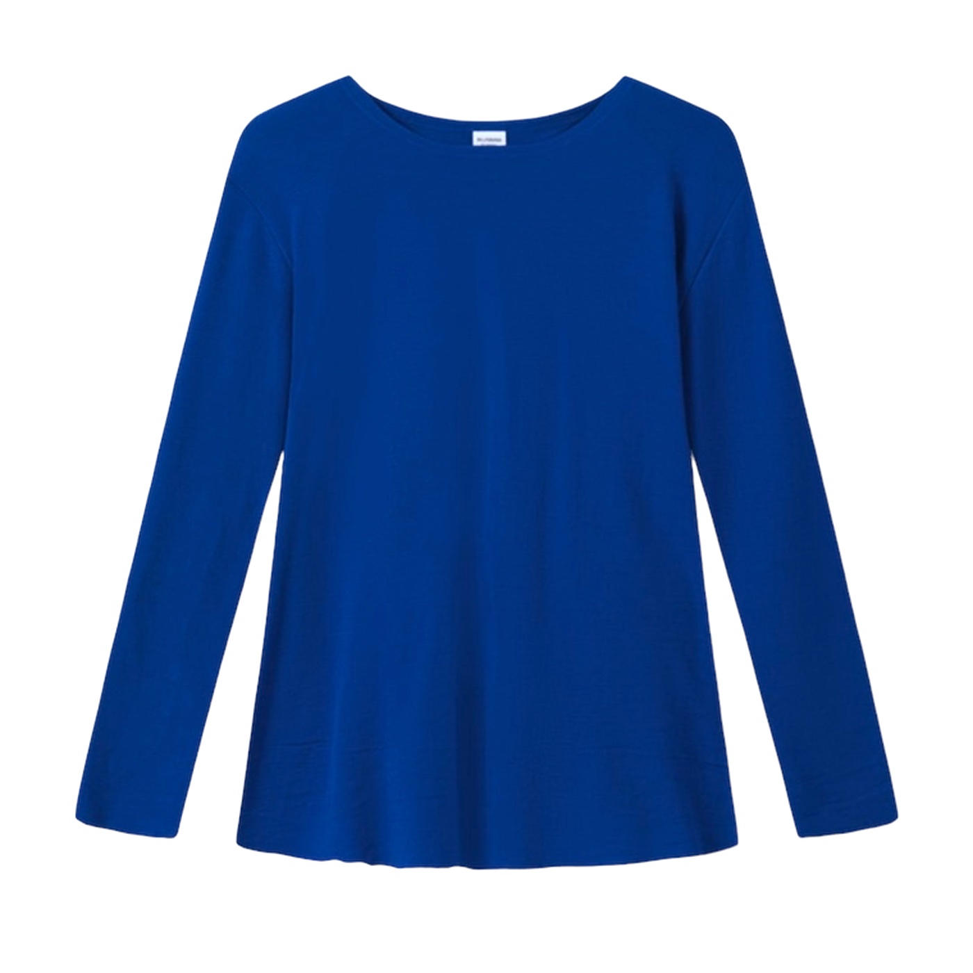 By Basics - Blusbar 4012 bluse øko-tex merino uld A-facon "Cobolt blå"
