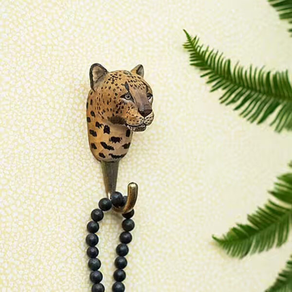 Wildlife Garden træ knage *Leopard* 1