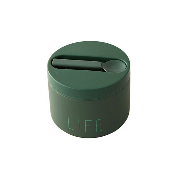 Design Letters Termo Life Lunch box lille i Grøn