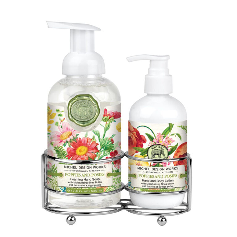 Michel Design Works Poppies and Posies Skumsæbe og lotion