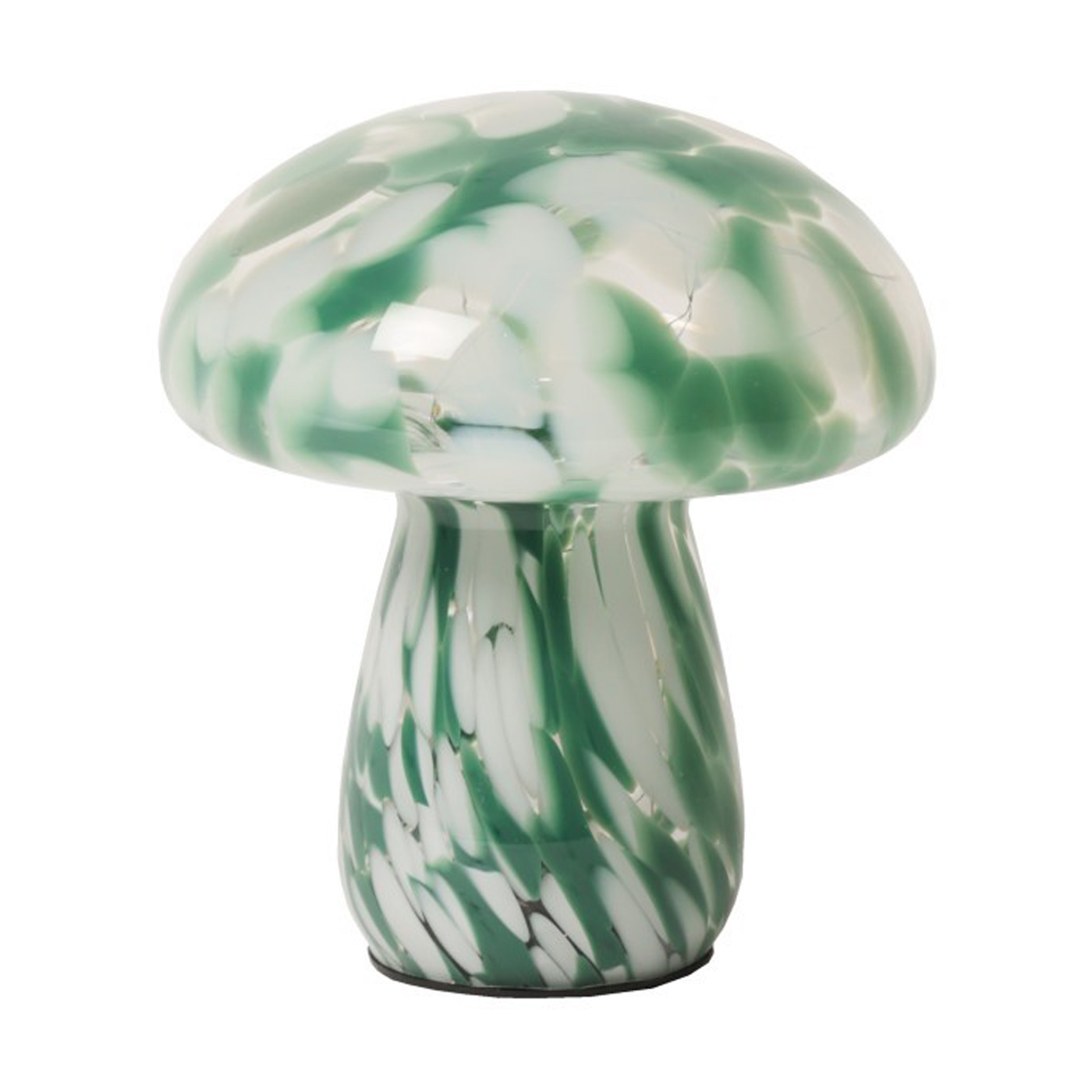 AU Maison Mushroom Mushy chips lampe - Grøn / Hvid 15 x 17 cm
